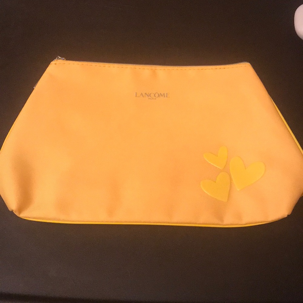 Heart Lancôme makeup bag